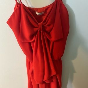 Red romper